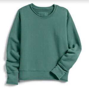 Frank & Eileen boyfriend crew neck Sweatshirt size M long sleeve green